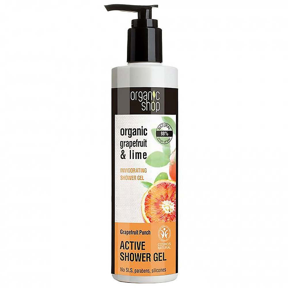 ORGANIC SHOP Active Sprchový gel Grapefruitový punč a limetka 280 ml