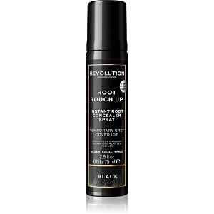 Revolution Haircare Root Touch Up sprej pro okamžité zakrytí odrostů odstín Black 75 ml