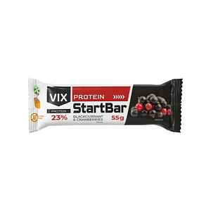 VIX Start Bar proteinová tyčinka černý rybít & brusinka 55 g