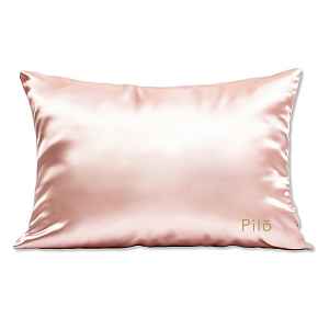 Pilō Silk Pillow Case - Baby Pink hedvábný povlak na polštář  50 x 75 cm