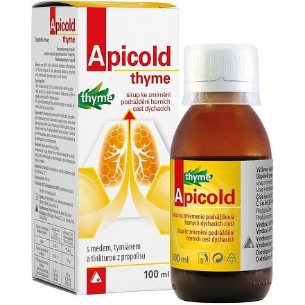 Apicold thyme sirup 100 ml