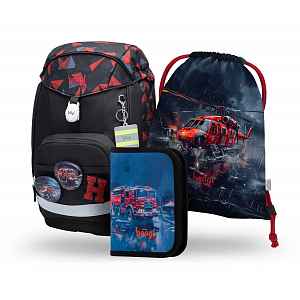 Baagl Školní set Airy Plus Záchranáři