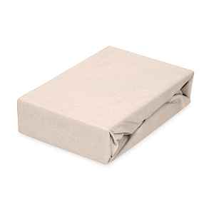 BABYMATEX Prostěradlo nepromokavé napínací Jersey 60x120cm béžové