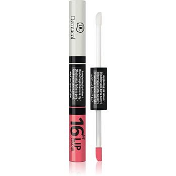 Dermacol 16H Lip Colour dlouhotrvající dvoufázová barva a lesk na rty odstín č.26 4,8 g