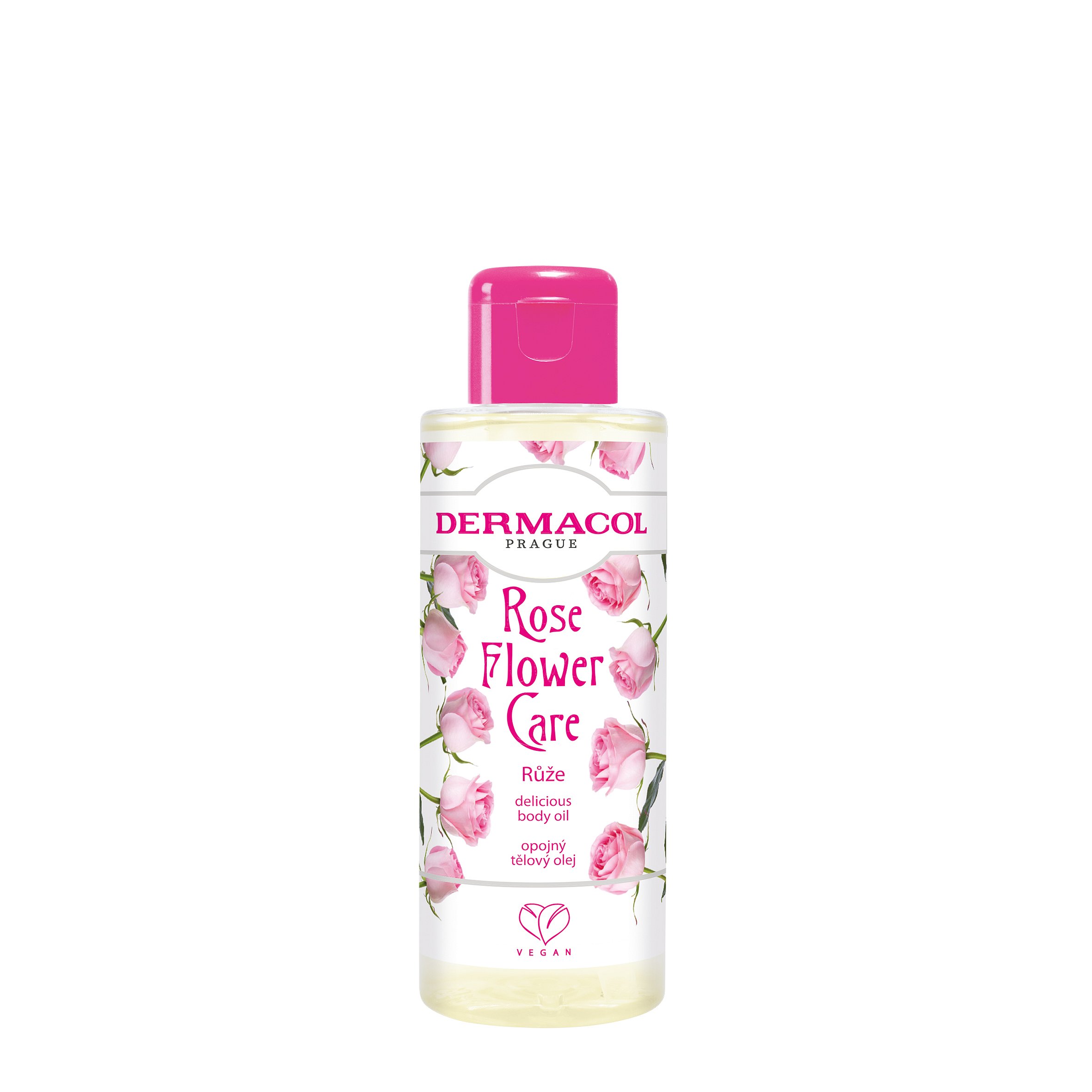 Dermacol Flower care Opojný tělový olej Růže 100ml