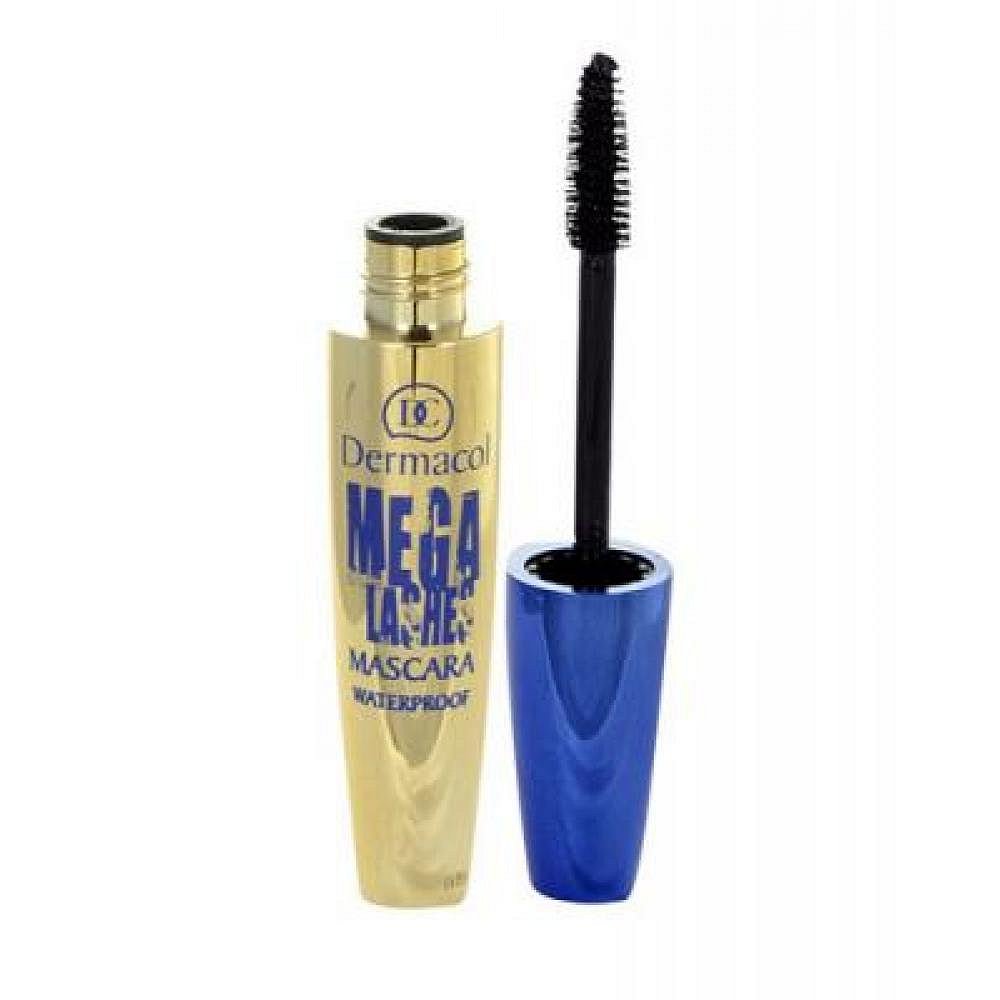 DERMACOL Voděodolná řasenka pro super objem černá 12,5 ml