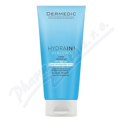 HYDRAIN3 HIALURO Krémový mycí gel 200ml