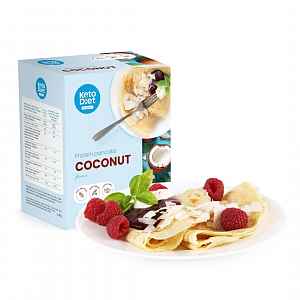 KetoDiet Proteinová palačinka - příchuť kokos (7 porcí)