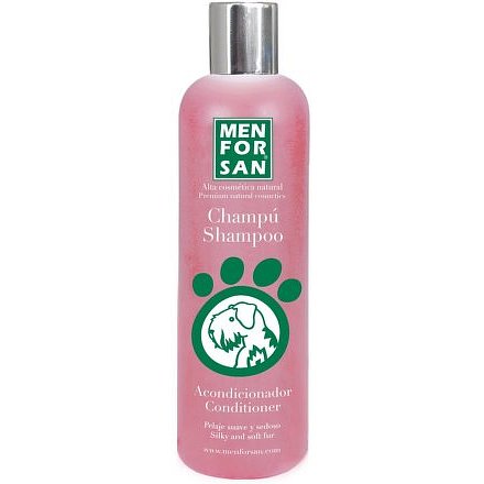 Menforsan Ošetřující šampon s kondicionérem pro psy proti zacuchávání srsti 300ml