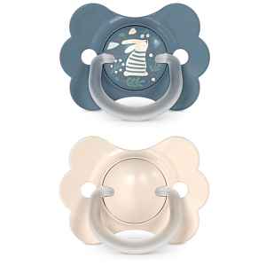 Suavinex Butterfly Wonderland SX Pro Physiological 6-18 m dudlík Blue+Cream 2 ks