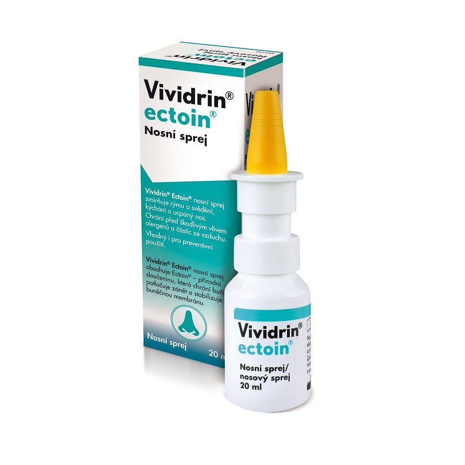 Vividrin ectoin nosní sprej 20 ml