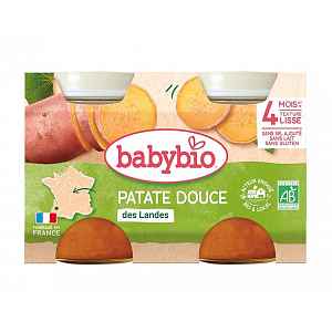 BABYBIO sladké brambory 2x130g