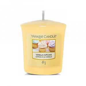 Yankee Candle Aromatická votivní svíčka Vanilkové košíčky (Vanilla Cupcake)  49 g