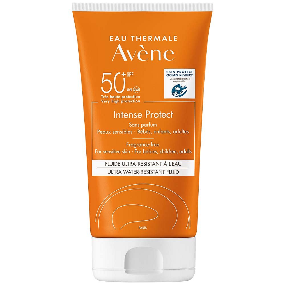 AVENE Intense Protect Ultra voděodolný fluid SPF 50+ 150 ml