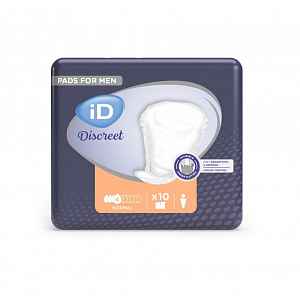 iD Discreet for Men Level 1+ Normal absorpční vložky pro muže 10 ks