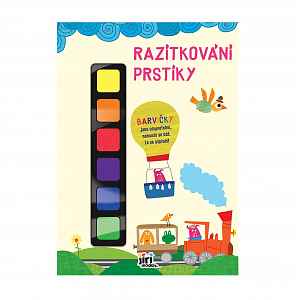 JIRI MODELS Razítkování prstíky Vláček 1 ks