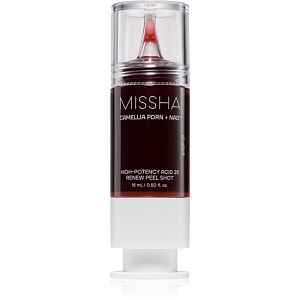 Missha Camellia PDRN NAD+ Renew Peel Shot exfoliační peelingové sérum pro rozjasnění a vyhlazení pleti 15 ml