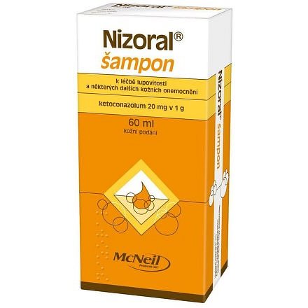 Nizoral 20mg/g šampon 2% 60ml