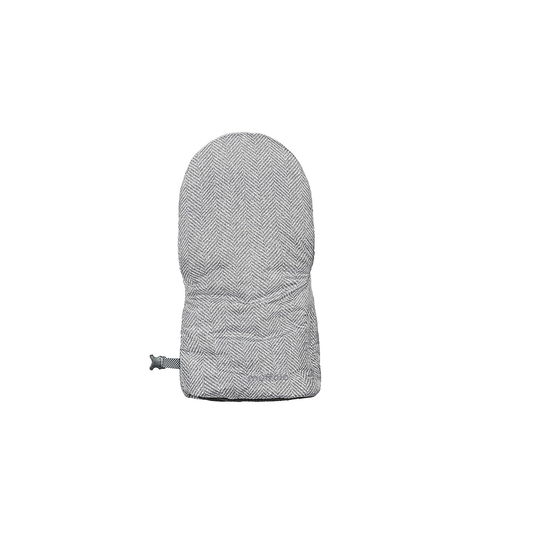 ODENWÄLDER Muffolo New Woven Rukavice na kočárek 2018 Soft Grey