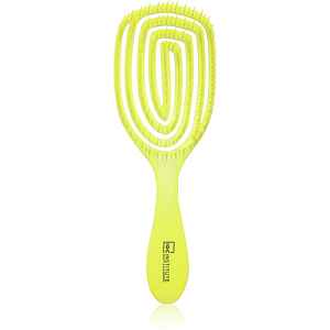 IDC Institute Neon kartáč na vlasy odstín Yellow 1 ks