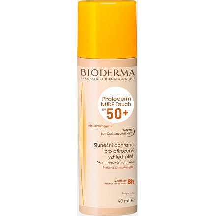 BIODERMA Photoderm NUDE Touch přirozený SPF 50+ 40ml