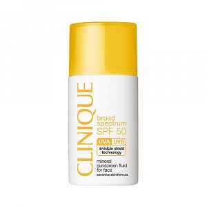 CLINIQUE Mineral Sunscreen Fluid for Face SPF 50 opalovací krém na obličej 30 ml