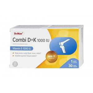 Dr. Max Combi D + K 1000 IU 30 kapslí