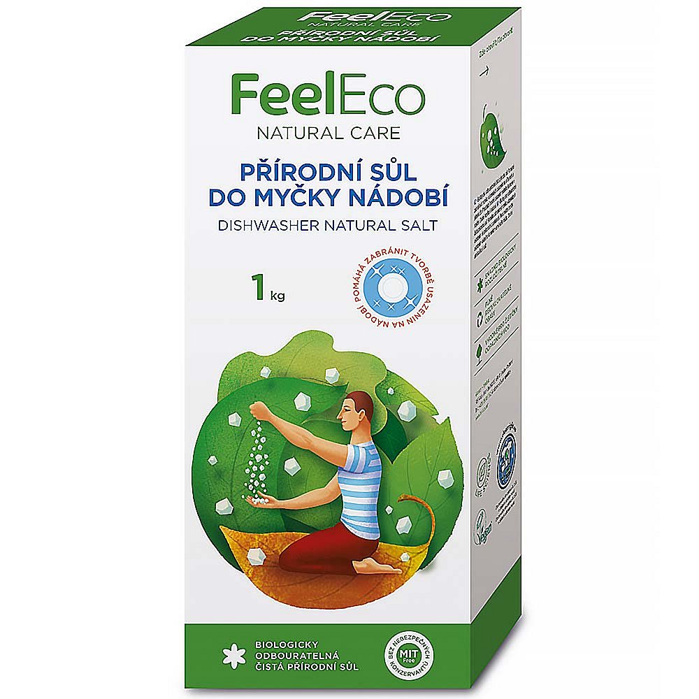 FEEL ECO Přírodní sůl do myčky 1000 g