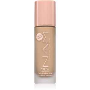 NAM Dewy dlouhotrvající tekutý make-up s kyselinou hyaluronovou odstín 05 Warm Beige 30 ml
