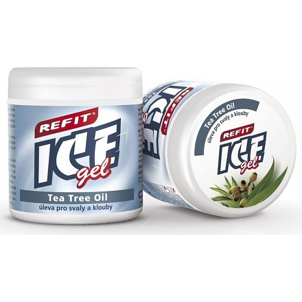 Refit Ice masážní gel s tea tree oil 230ml