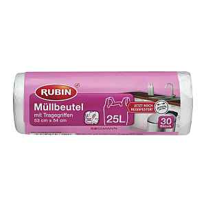 RUBIN Pytle na odpadky 25 l 30 ks