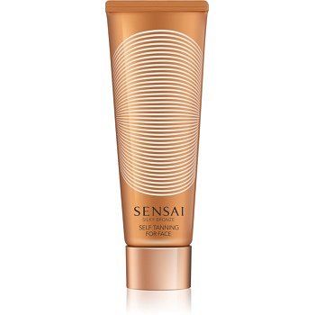 Sensai Silky Bronze samoopalovací gelový krém na obličej 50 ml