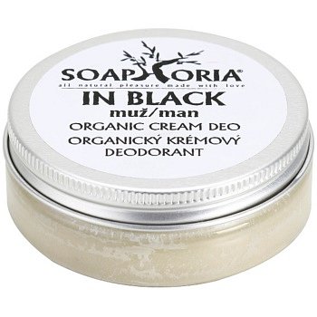 Soaphoria In Black pánský organický krémový deodorant 50 ml