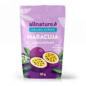 Allnature Maracuja sušená mrazem kostky 30 g