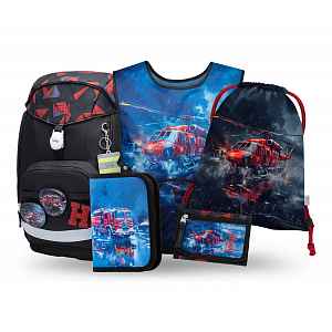 Baagl Školní set Airy Plus Záchranáři II