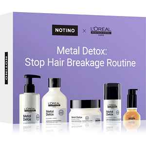 Beauty Discovery Box Notino × L'Oréal Professionnel –⁠⁠⁠⁠⁠⁠ Metal Detox: Stop Hair Breakage Routine sada pro ženy