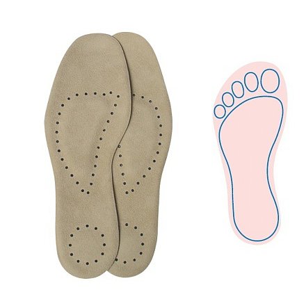 DR.GREPL Gelové vložky s velurem vel.41-42