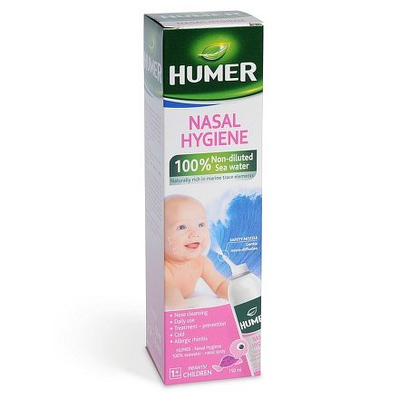 Humer Hygiena nosu 100% mořská voda pro děti 150ml