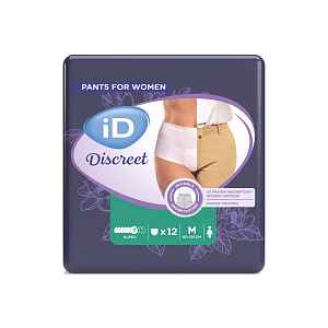 iD Discreet Pants Medium Super 12 ks