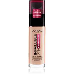 L’Oréal Paris Infaillible 32H Fresh Wear dlouhotrvající tekutý make-up odstín 130 BEIGE 30 ml