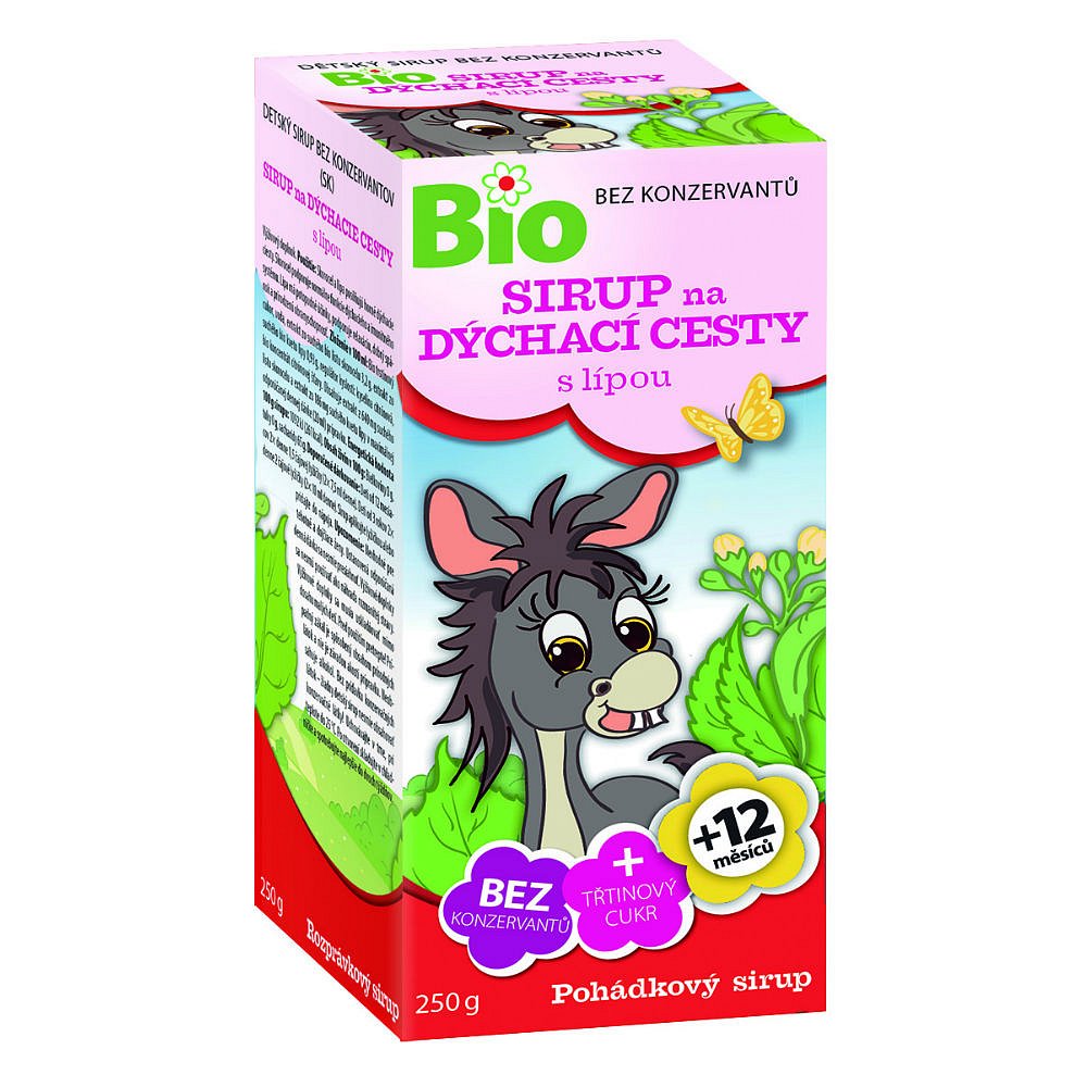 POHÁDKOVÝ SIRUP BIO Dýchací cesty 250 g