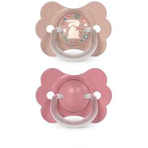 Suavinex Butterfly Wonderland SX Pro Physiological 6-18 m dudlík Pink 2 ks