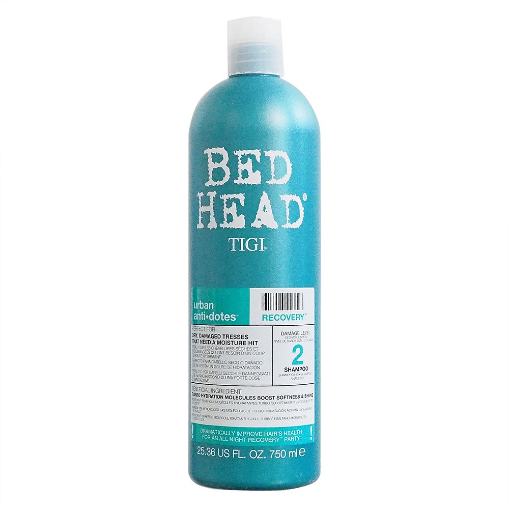 Tigi Bed Head Recovery Shampoo 750ml Šampon pro silně poškozené vlasy
