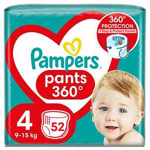 Pampers kalhotkové plenky Jumbo Pack S4 52ks