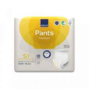 Abena Pants Premium S1 kalhotky absorpční navlékací, prodyšné, boky 60-90