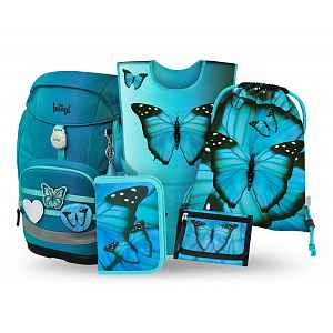 Baagl Školní set Airy Plus Butterfly II
