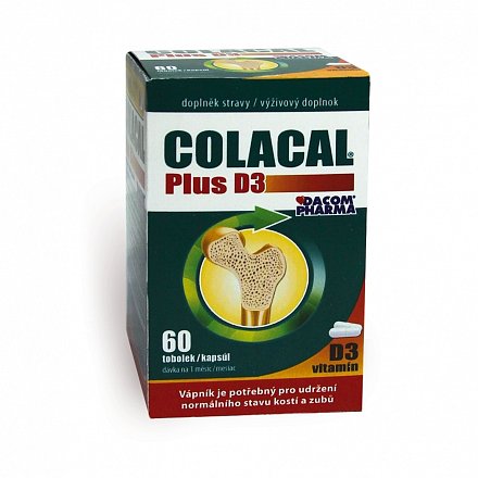 COLACAL Plus D 3 tobolky 60