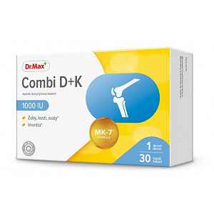 Dr.Max Combi D3 + K2 30 kapslí