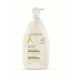 A-Derma Hydra-Protective hydratační sprchový gel 750 ml