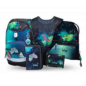 Baagl Školní set Airy Plus Chill II